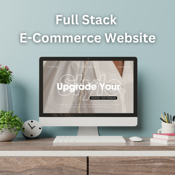 Full Stack E-Commerce Website